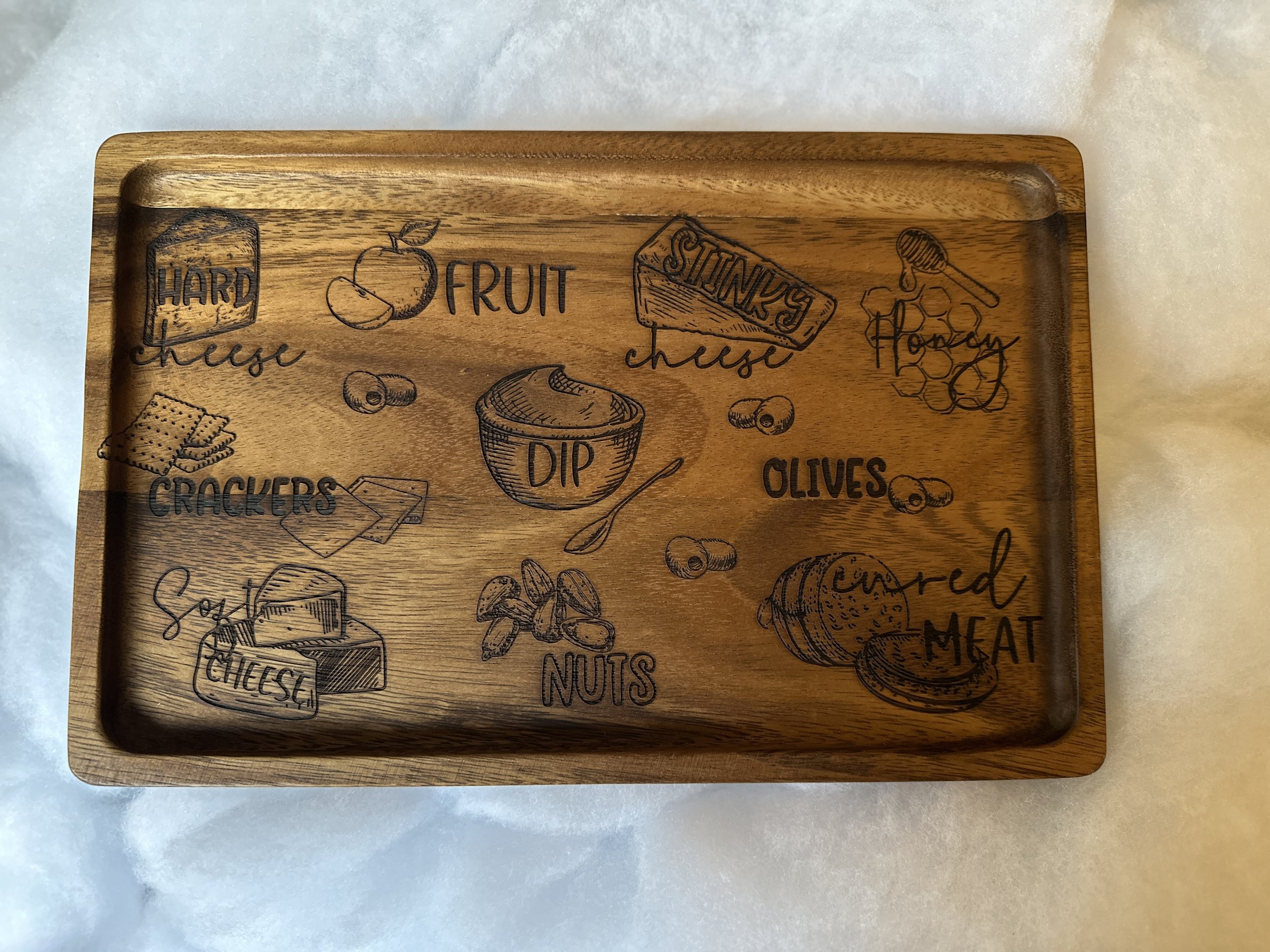 Charcuterie Layout Tray