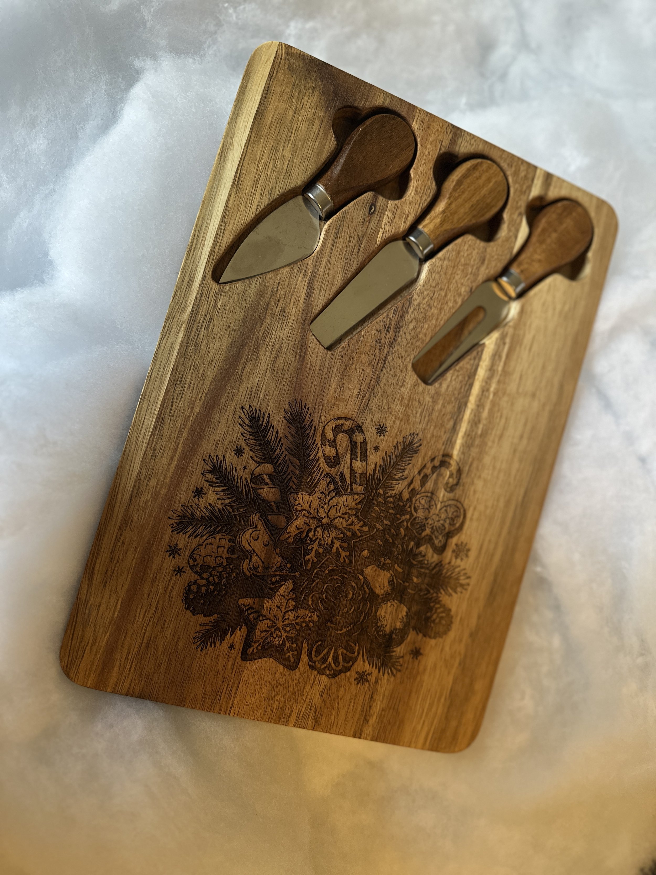 Engraved Cheese Board