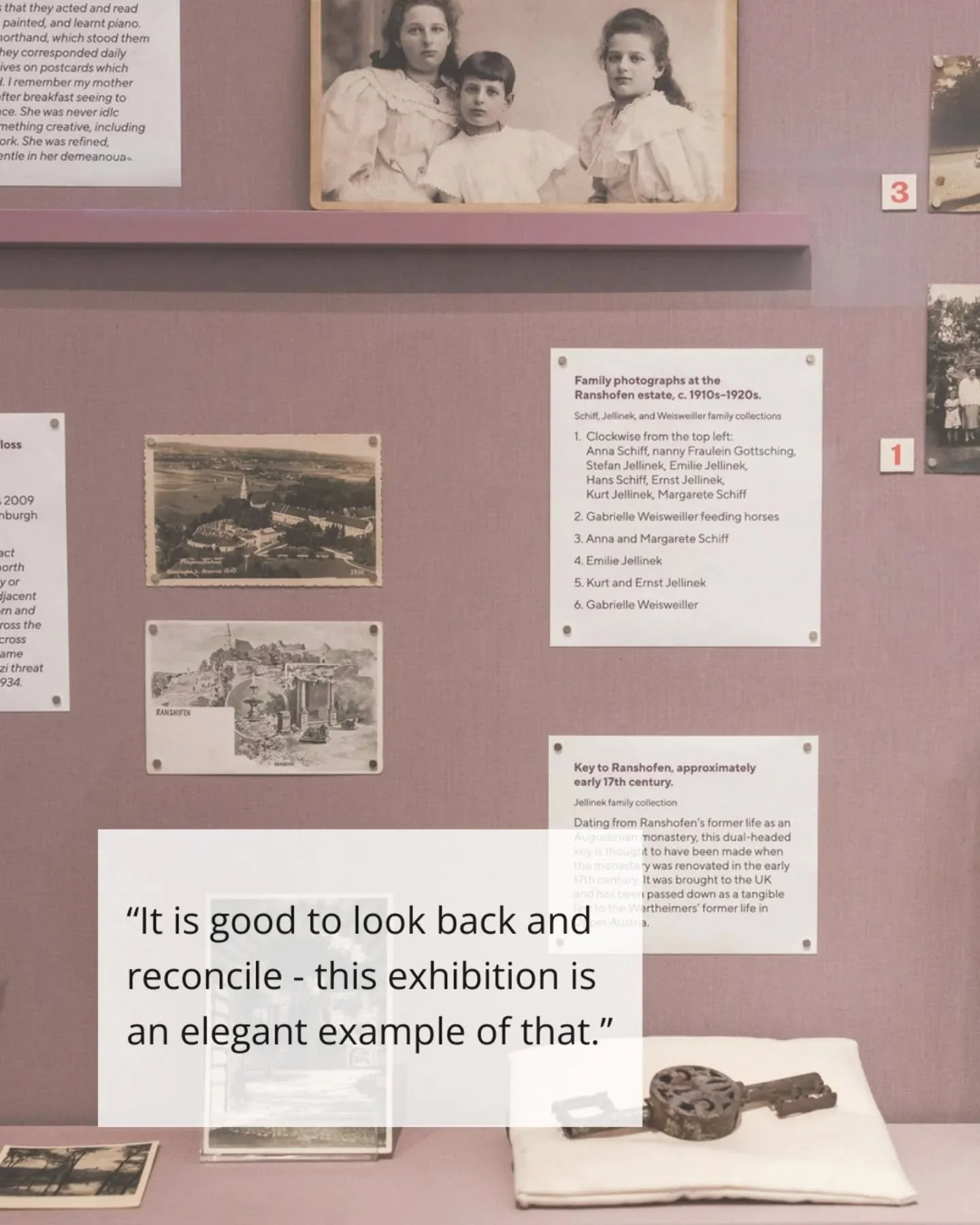 I am deep in the less than glamorous doldrums of final funding report writing, but it means I am revisiting some of the feedback @katharina.mayrhofer and I received for our exhibition this summer and autumn at @wienerlibrary . An opportunity to refle