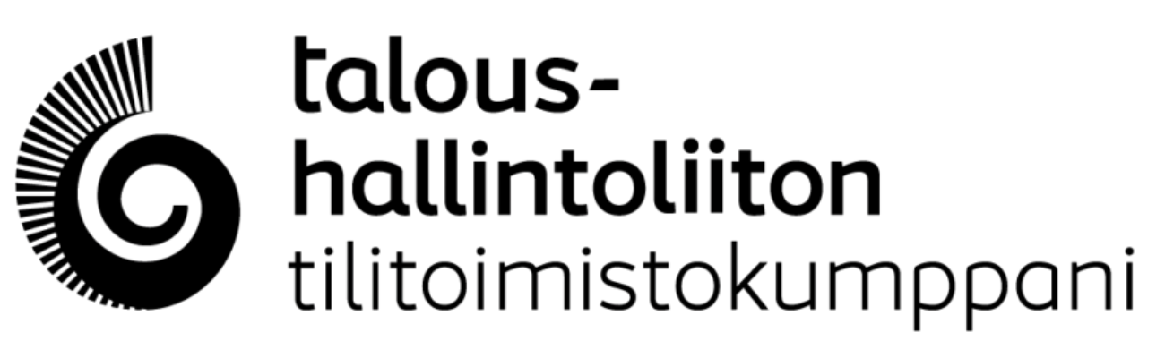 Taloushallintoliiton tilitoimistokumppanin logo.