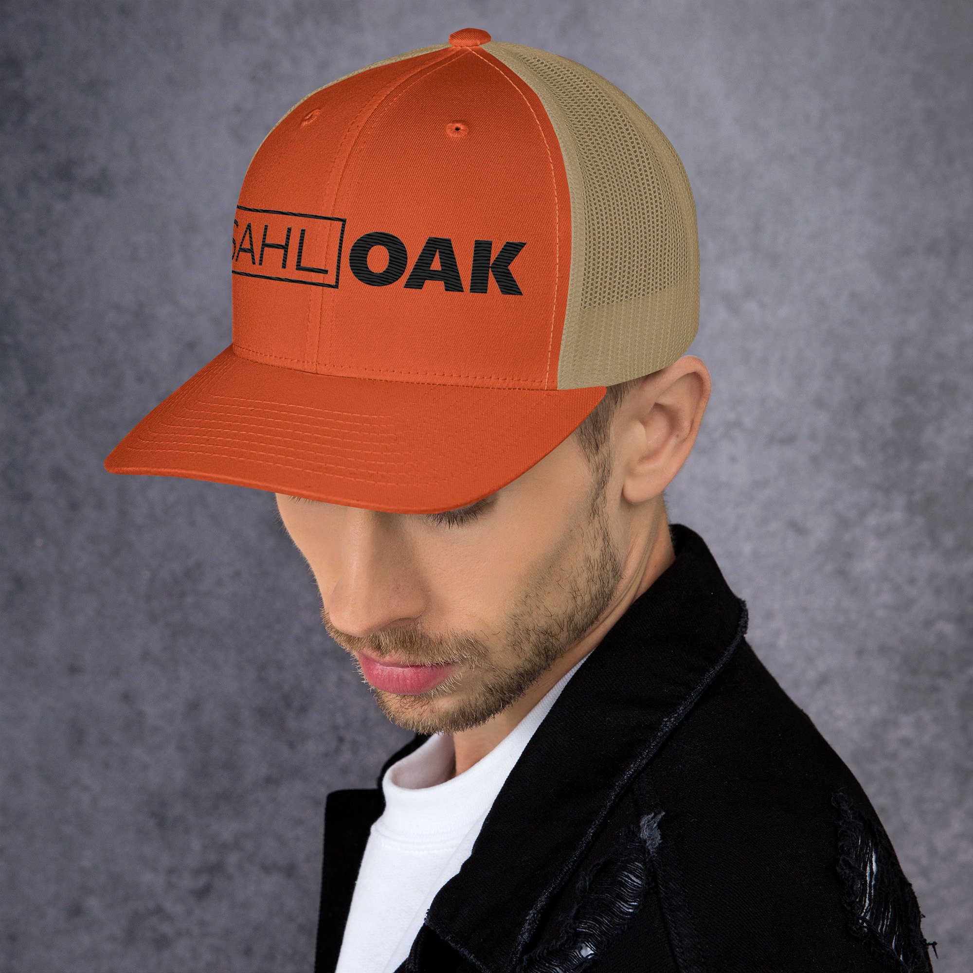 retro-trucker-hat-rustic-orange-khaki-left-686c13d136db8.jpg