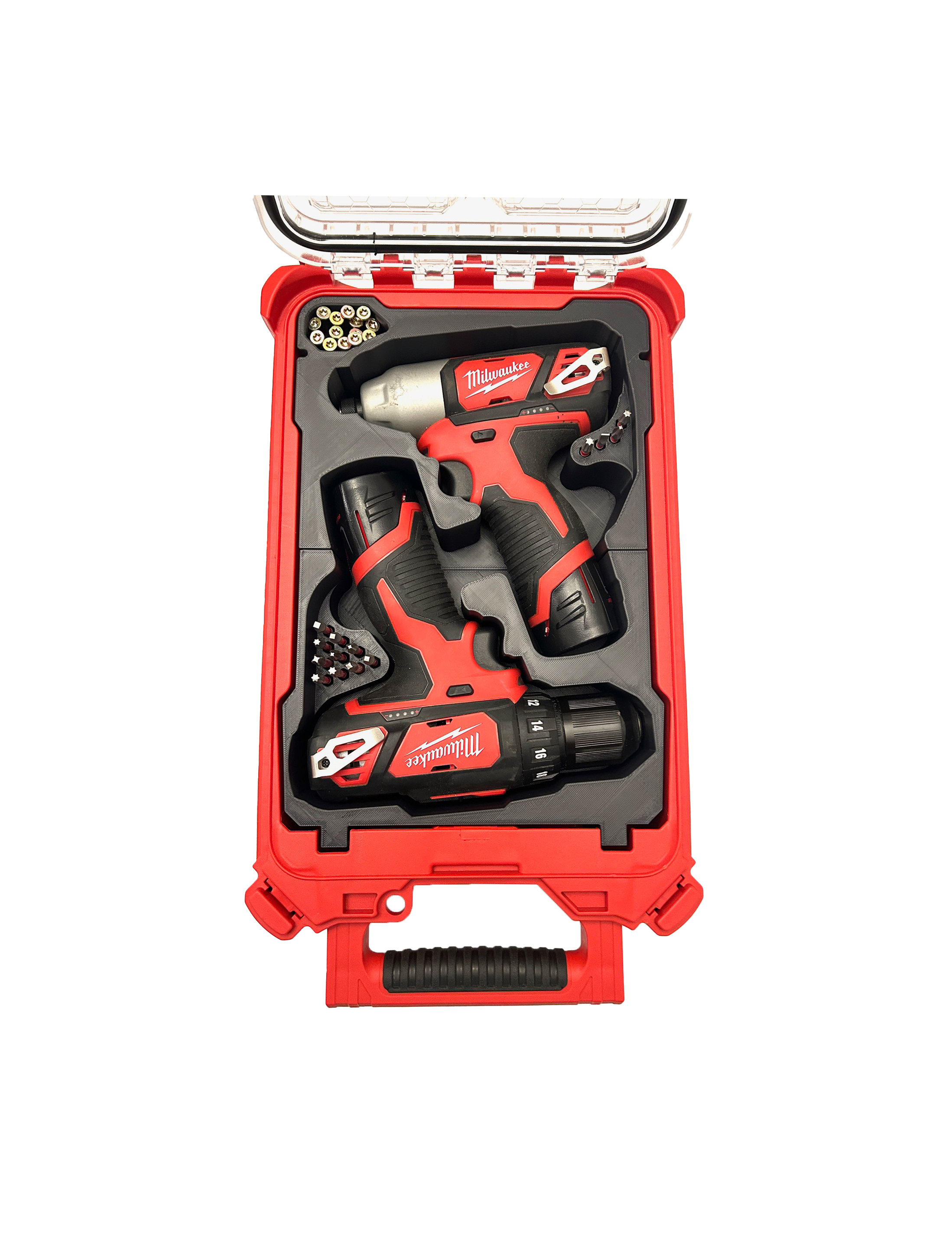 Milwaukee Packout Insert for M12 Drill & Impact - STL File