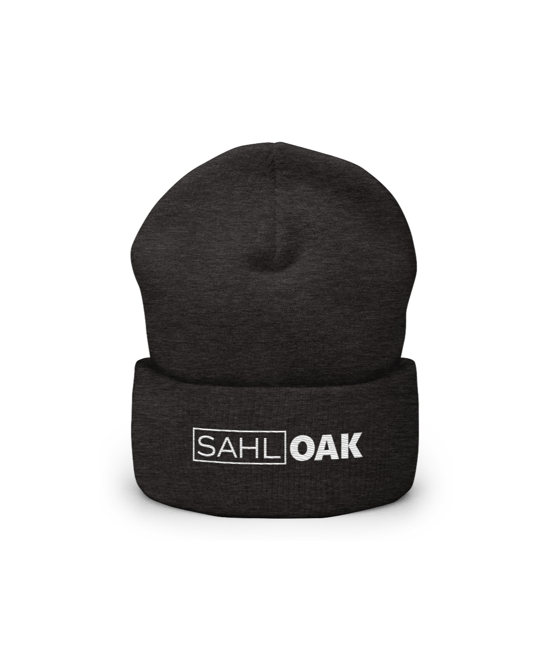 Cuffed Beanie - White Logo