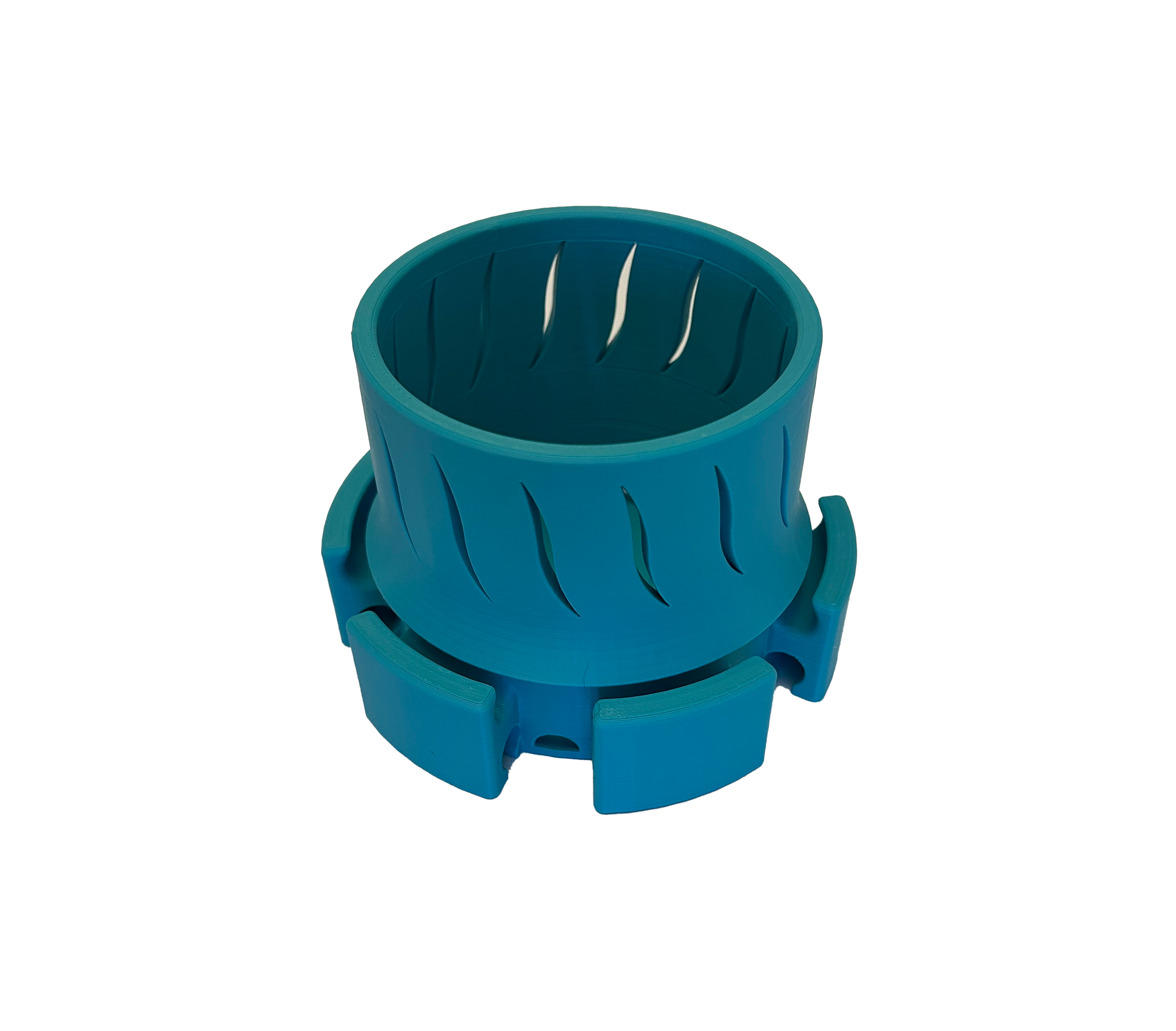 Short Wave Cup Holder - STL