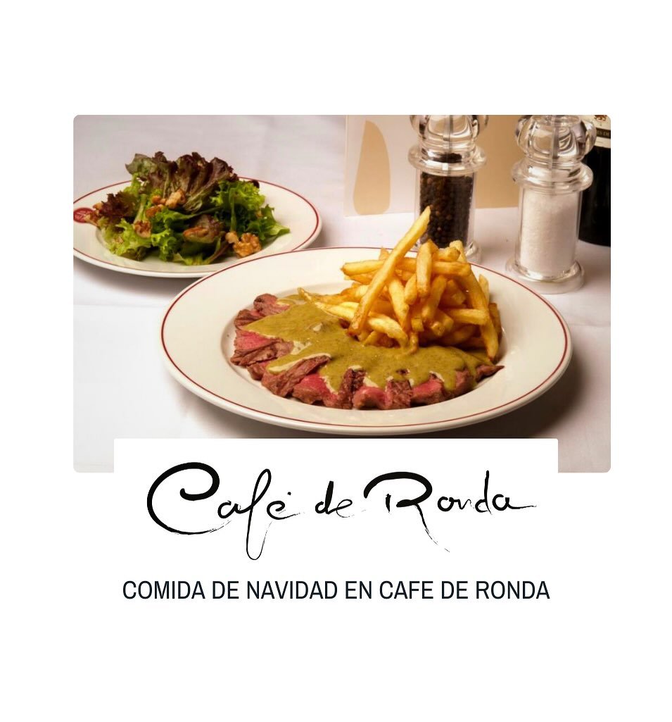 &iexcl;Celebra las fiestas en Caf&eacute; de Ronda! 🍾🎉
Re&uacute;ne a tu equipo en un espacio &uacute;nico donde tradici&oacute;n y modernidad se fusionan para ofrecerte una experiencia gastron&oacute;mica inolvidable. 🍷🍴

Men&uacute; especial:
&