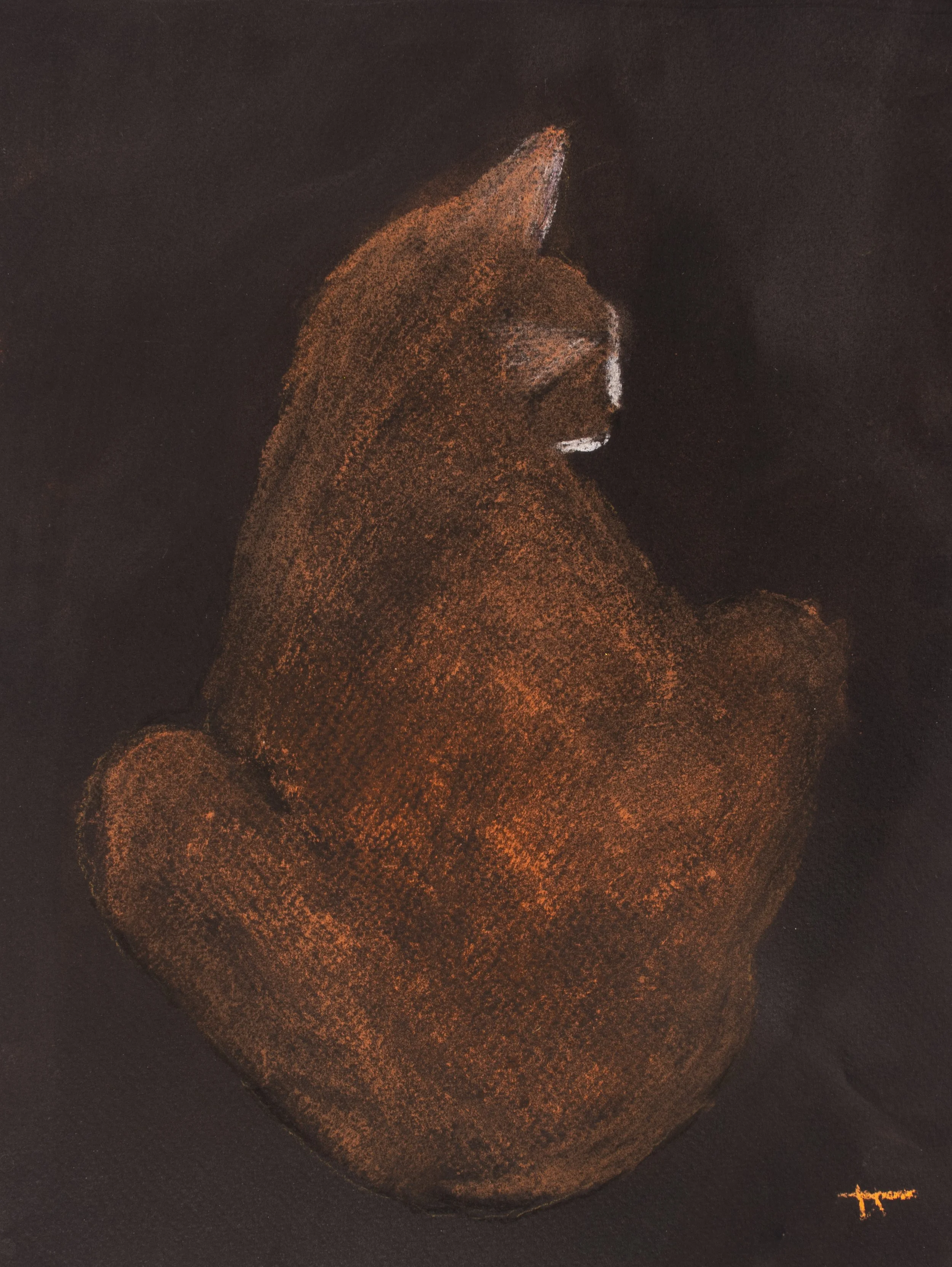 Brown Car from the Back (2024)