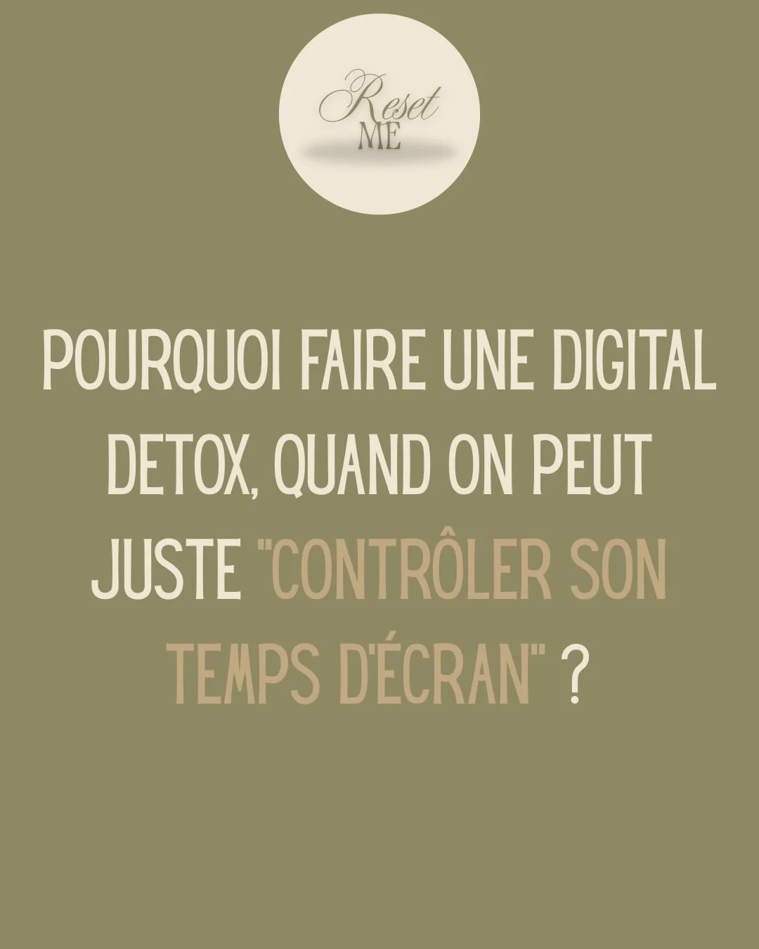 On garde la lumi&egrave;re des &eacute;crans, pendant que celle &agrave; l&rsquo;int&eacute;rieur s&rsquo;&eacute;teint. 💡

Si &ccedil;a r&eacute;sonne avec toi... tu sais o&ugrave; cliquer. 🫶🏼

#santementale #introspection