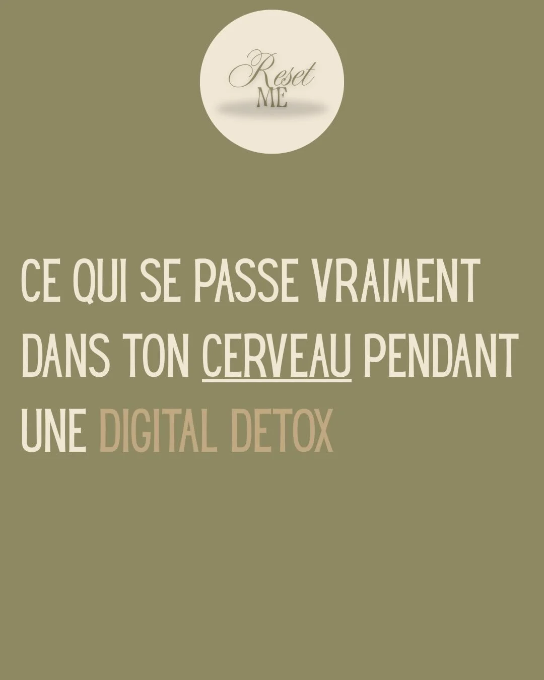 Quand tu coupes les &eacute;crans, tu n&rsquo;entres pas dans le &laquo;&nbsp;vide&nbsp;&raquo; Tu entres dans ton sevrage.

Ton cerveau a pris l&rsquo;habitude de recevoir :

&bull; du bruit,
&bull; de la lumi&egrave;re,
&bull; des micro-shots de do