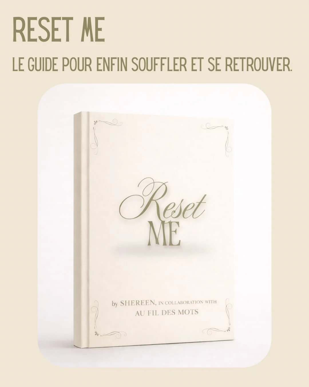Ce n&rsquo;est pas juste un ebook, c&rsquo;est ta trousse de secours mentale. 🌿✨

Tu te sens submerg&eacute;e ? Tu as besoin de faire pause ? J&rsquo;ai cr&eacute;&eacute; &laquo;&nbsp;Reset Me&nbsp;&raquo; exactement pour &ccedil;a.

Voici ce que t