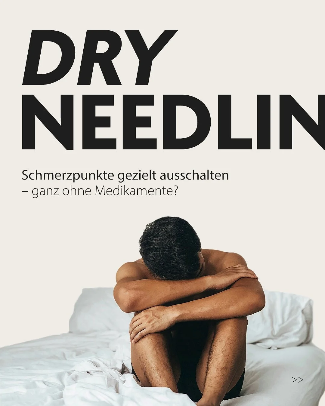 Leidest du unter hartn&auml;ckigen Verspannungen oder Schmerzen im Nacken, R&uuml;cken oder den Schultern?

Dry Needling kann helfen: gezielte Nadelstiche l&ouml;sen Triggerpunkte, f&ouml;rdern die Durchblutung und lindern Schmerzen &ndash; ganz ohne