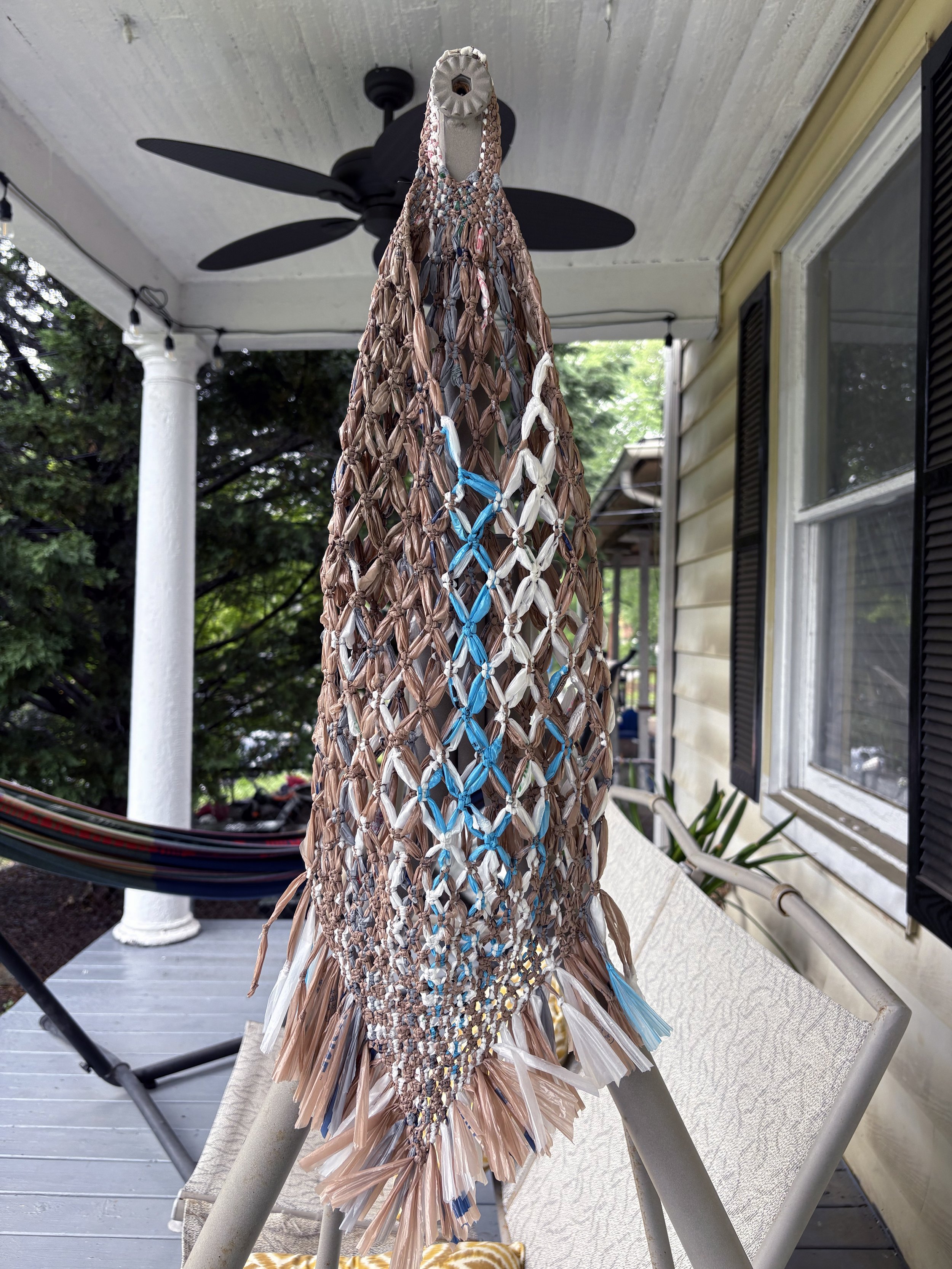 Upcycled Household Plastic (Plarn) Basketry