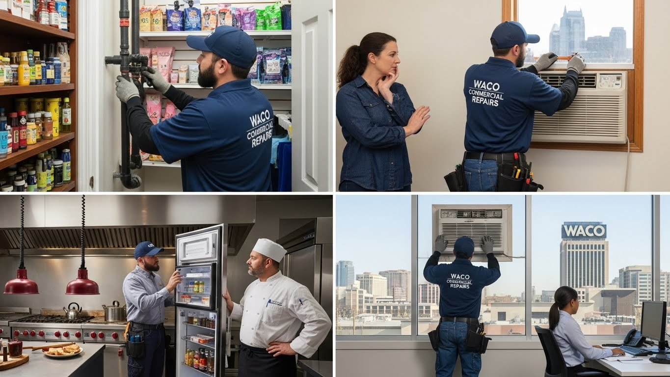 How Commercial Repair Contractors in Waco, TX Support Local Retailers, Restaurants, and Offices?