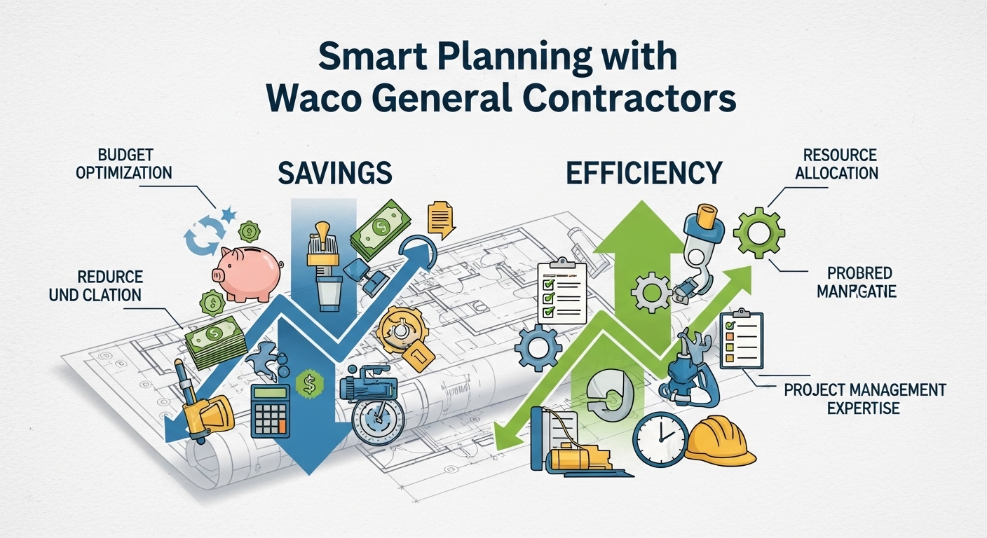 How Smart Planning with Waco General Contractors Boosts Savings and Efficiency?