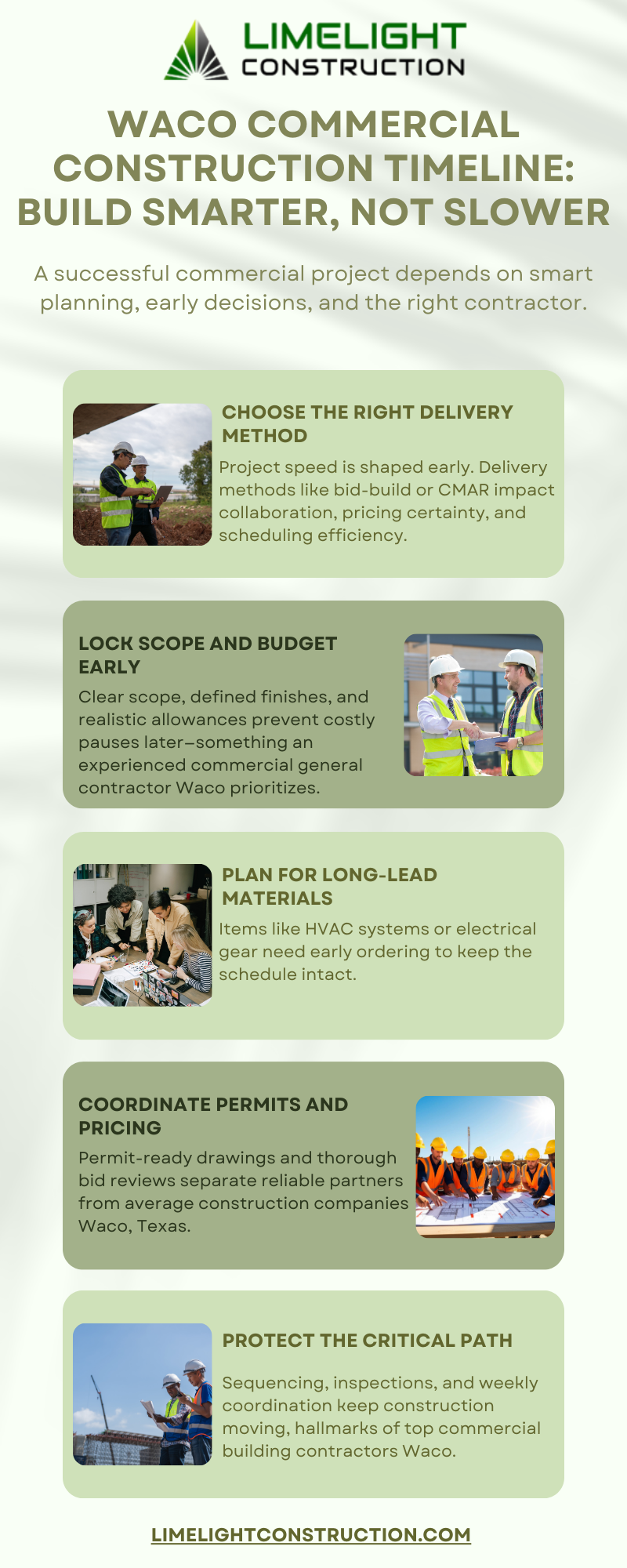 Commercial construction build smarter