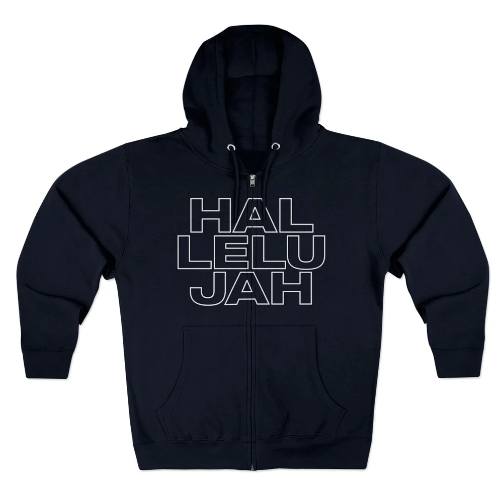 Hallelujah // Zip Hoodie — Biblescapes