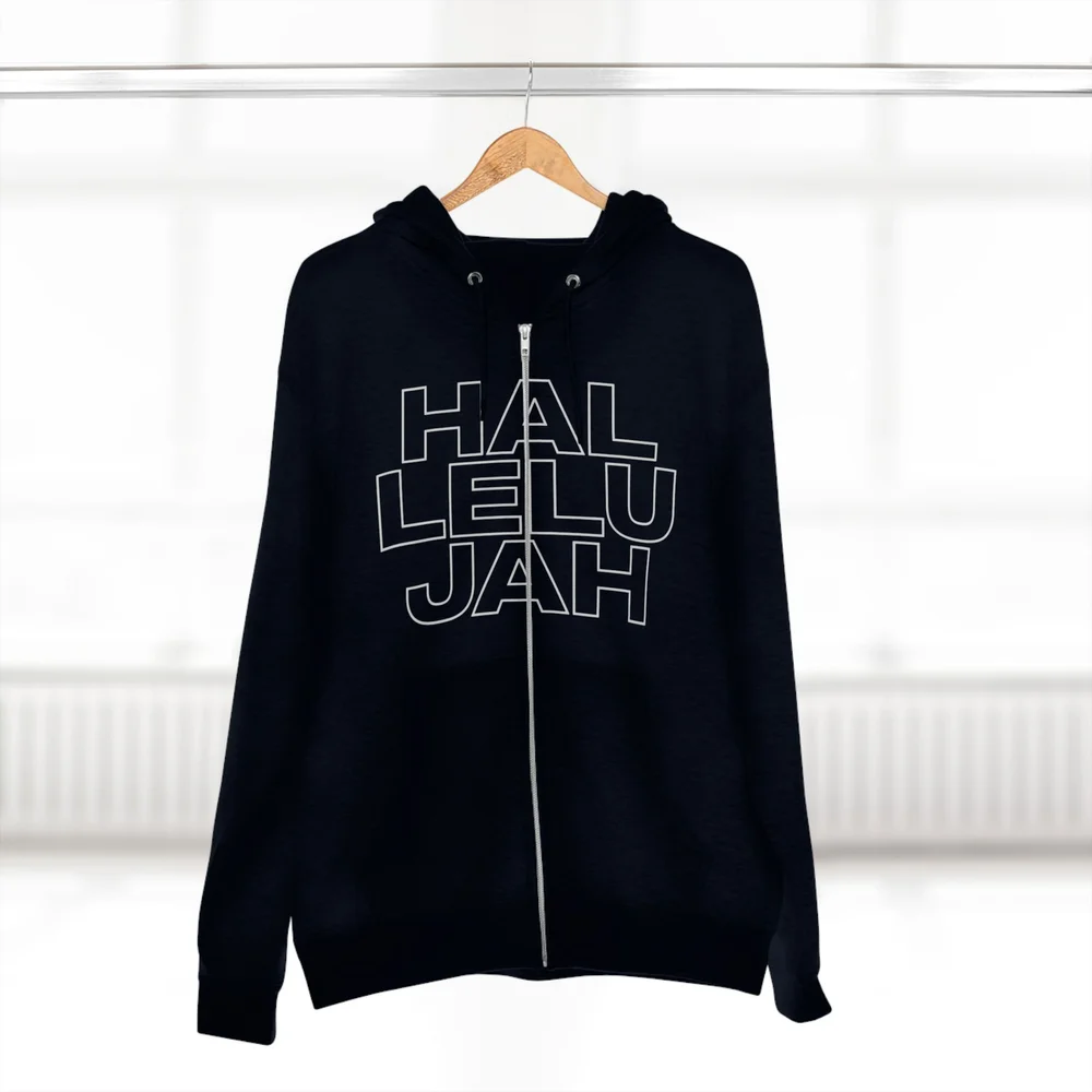 Hallelujah // Zip Hoodie — Biblescapes