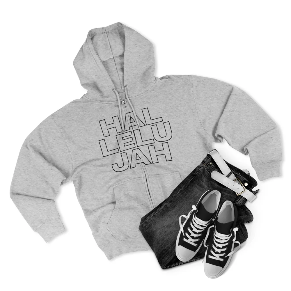 Hallelujah // Zip Hoodie — Biblescapes