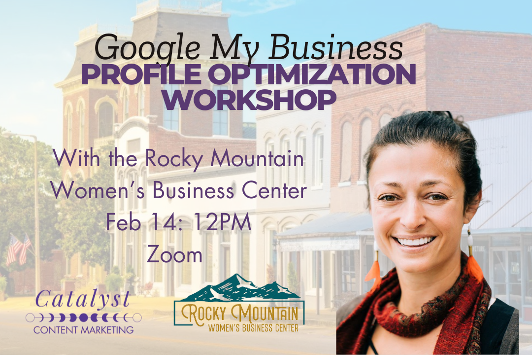 Free Google My Business Profile Optimization Workshop