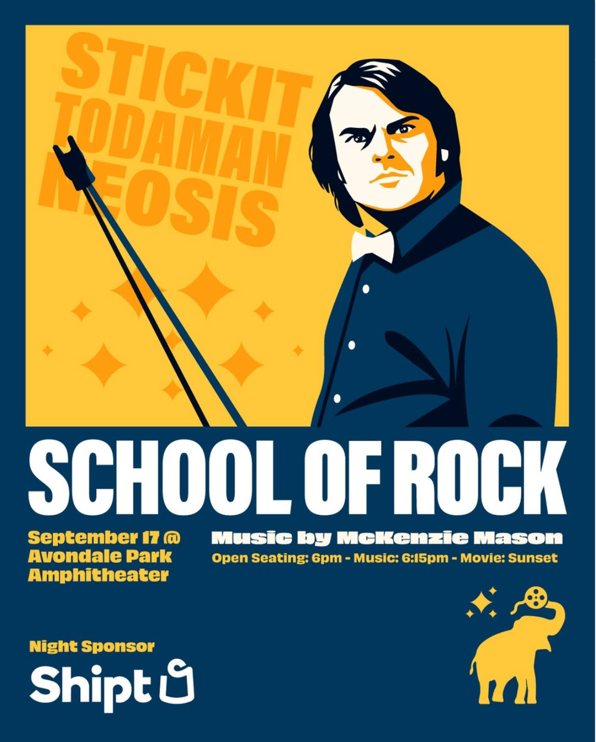 Movies at Avondale Park: School of Rock (PG-13)