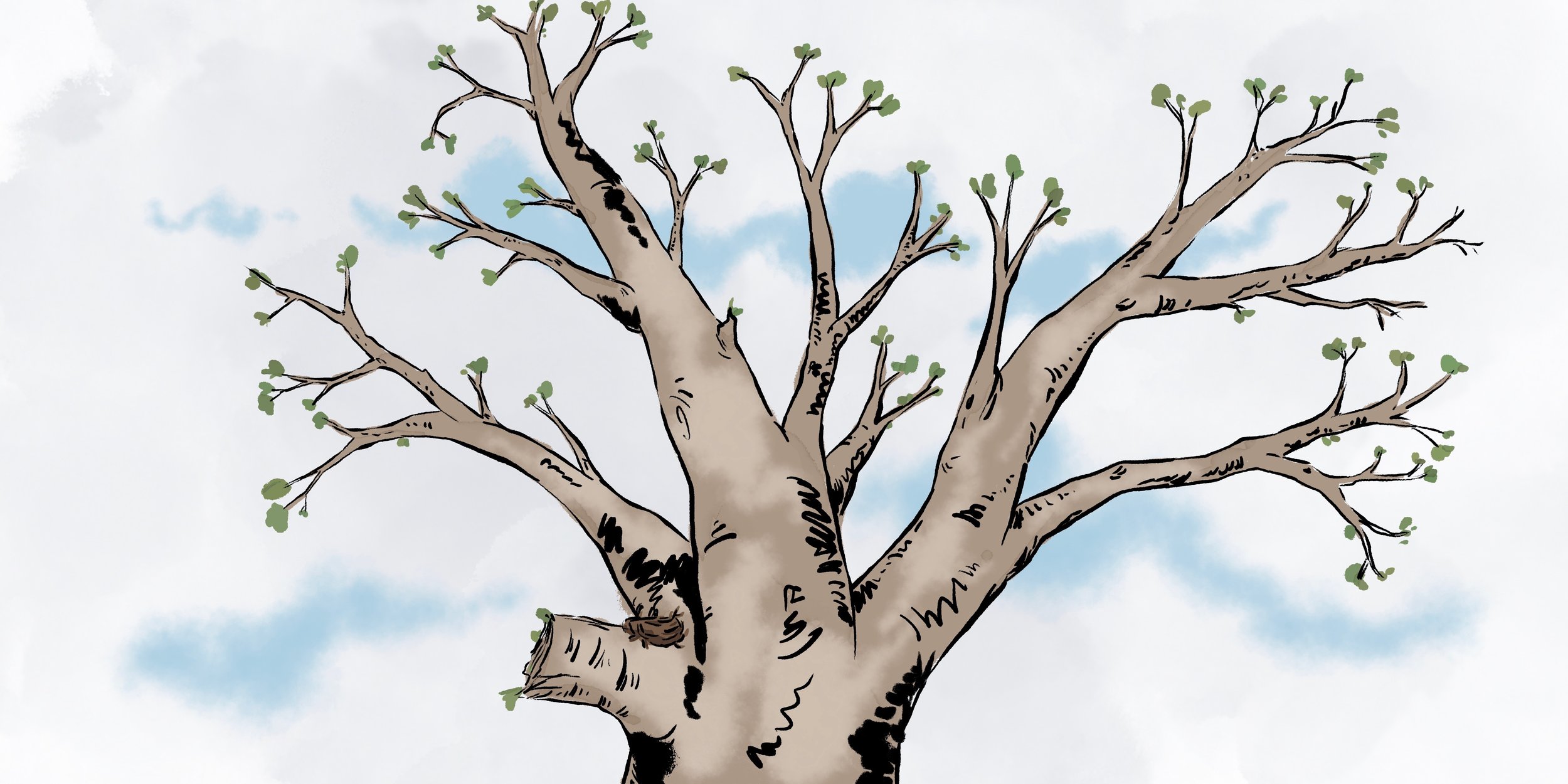 "I Have to Go Away" illustrated short story