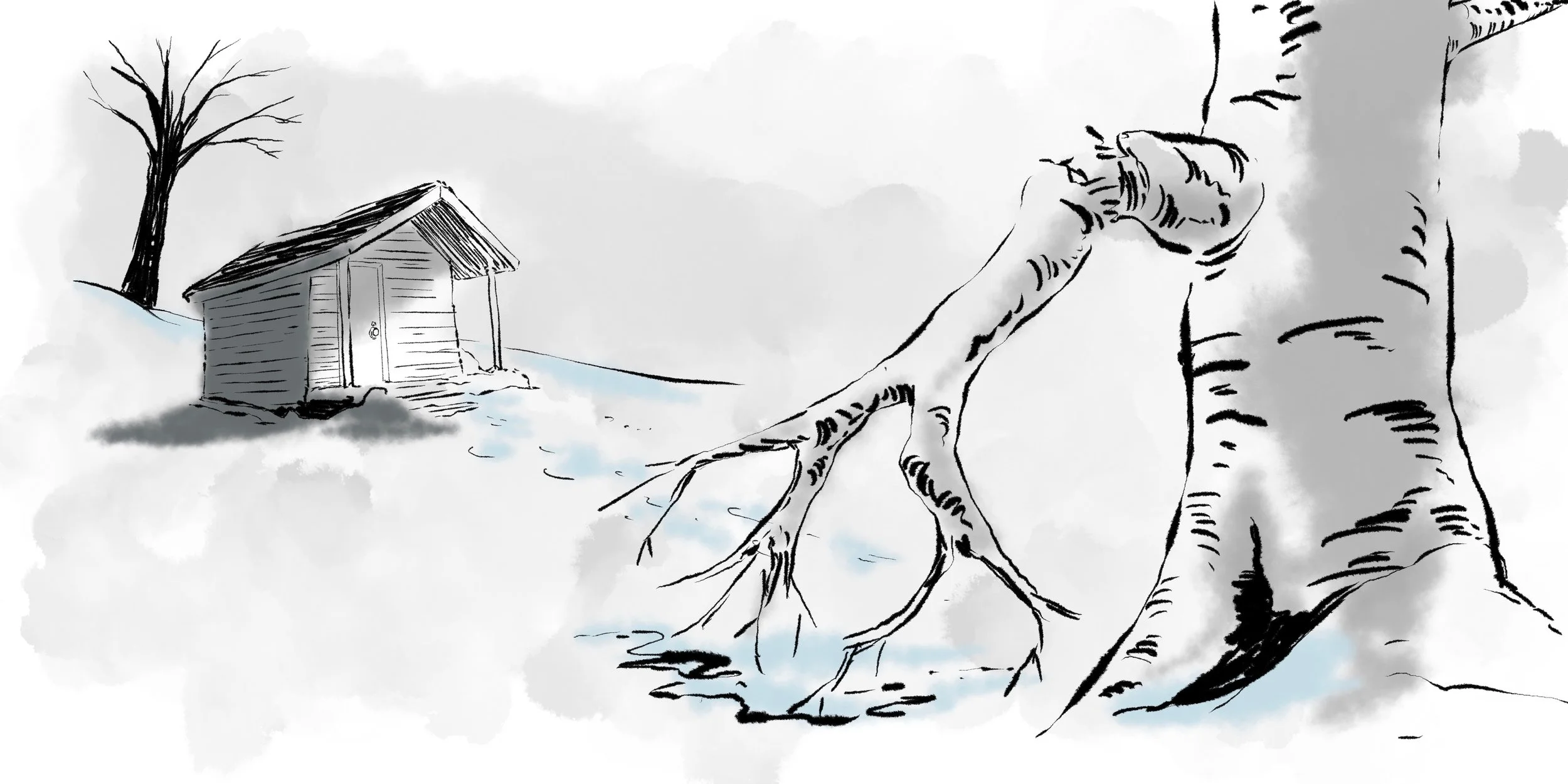 "The Broken Tree" from I have to Go Away