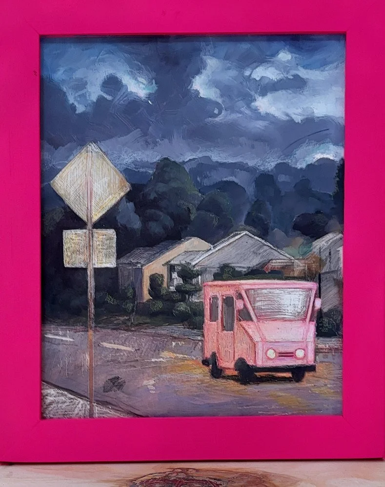 I love you, demented ice cream truck - SOLD