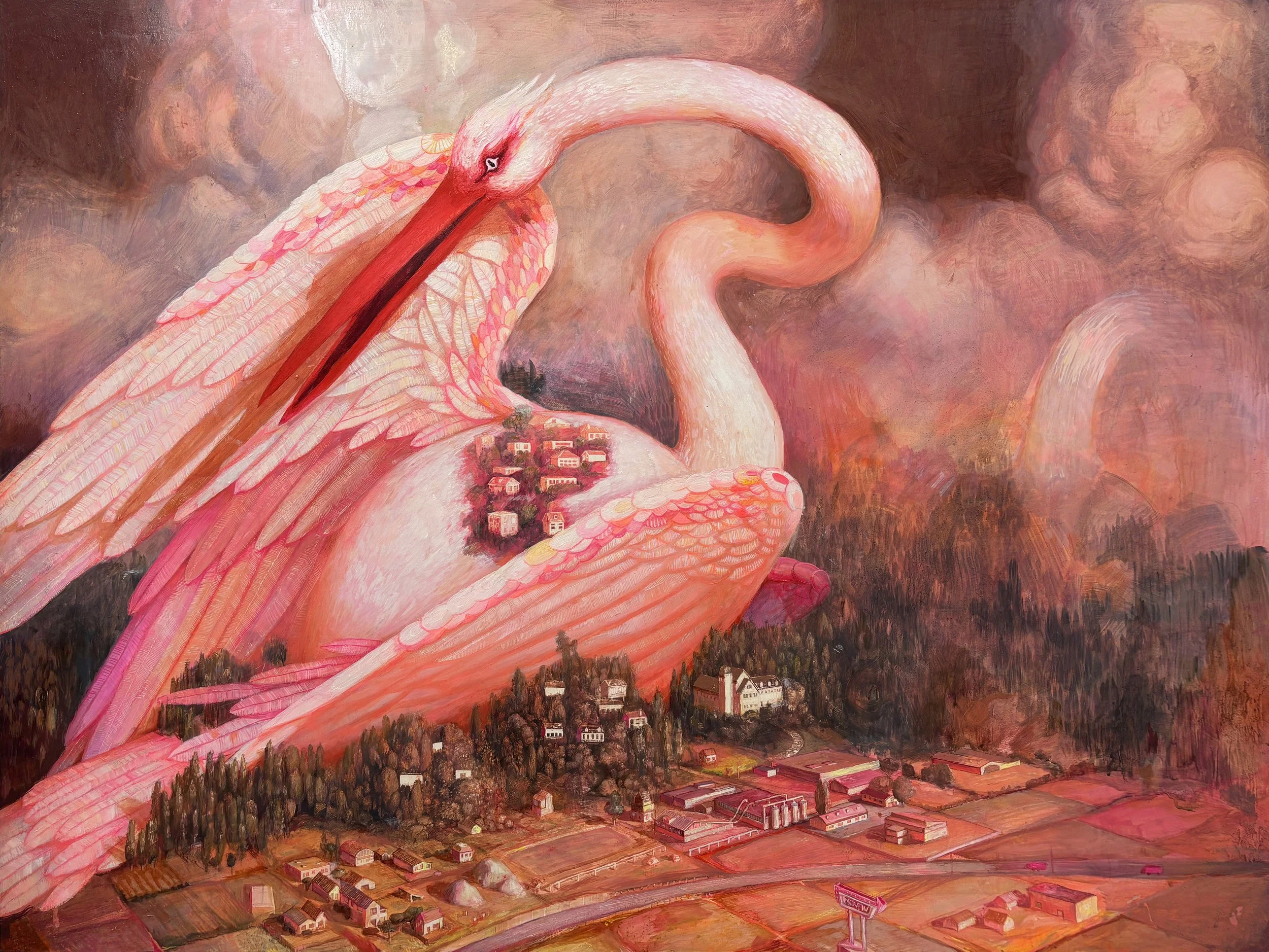 Backdrop, available through Nannygoat Gallery next week.  Just click to sign up for the collector's preview. 