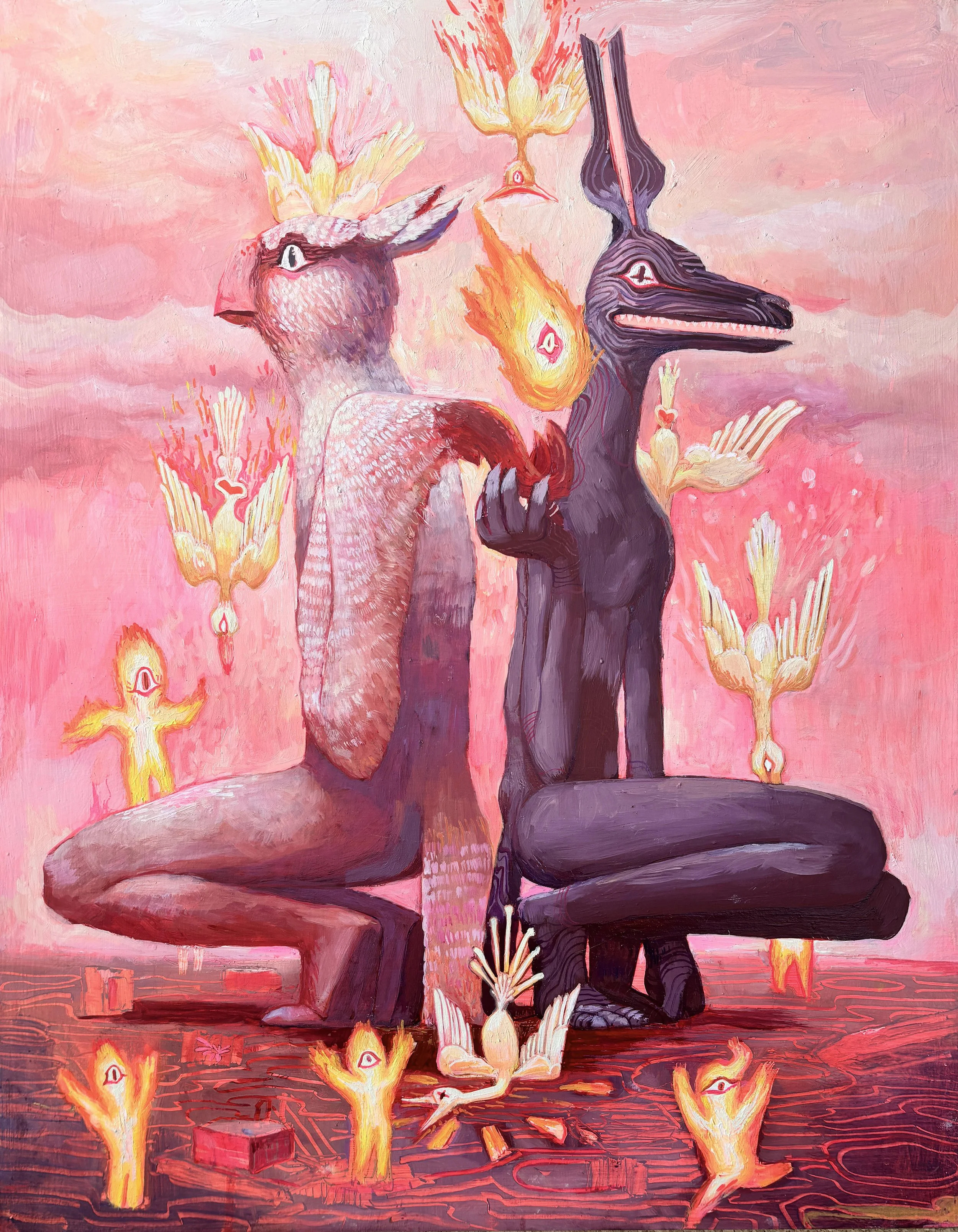 Coparenting after divorce - available through Brassworks Gallery