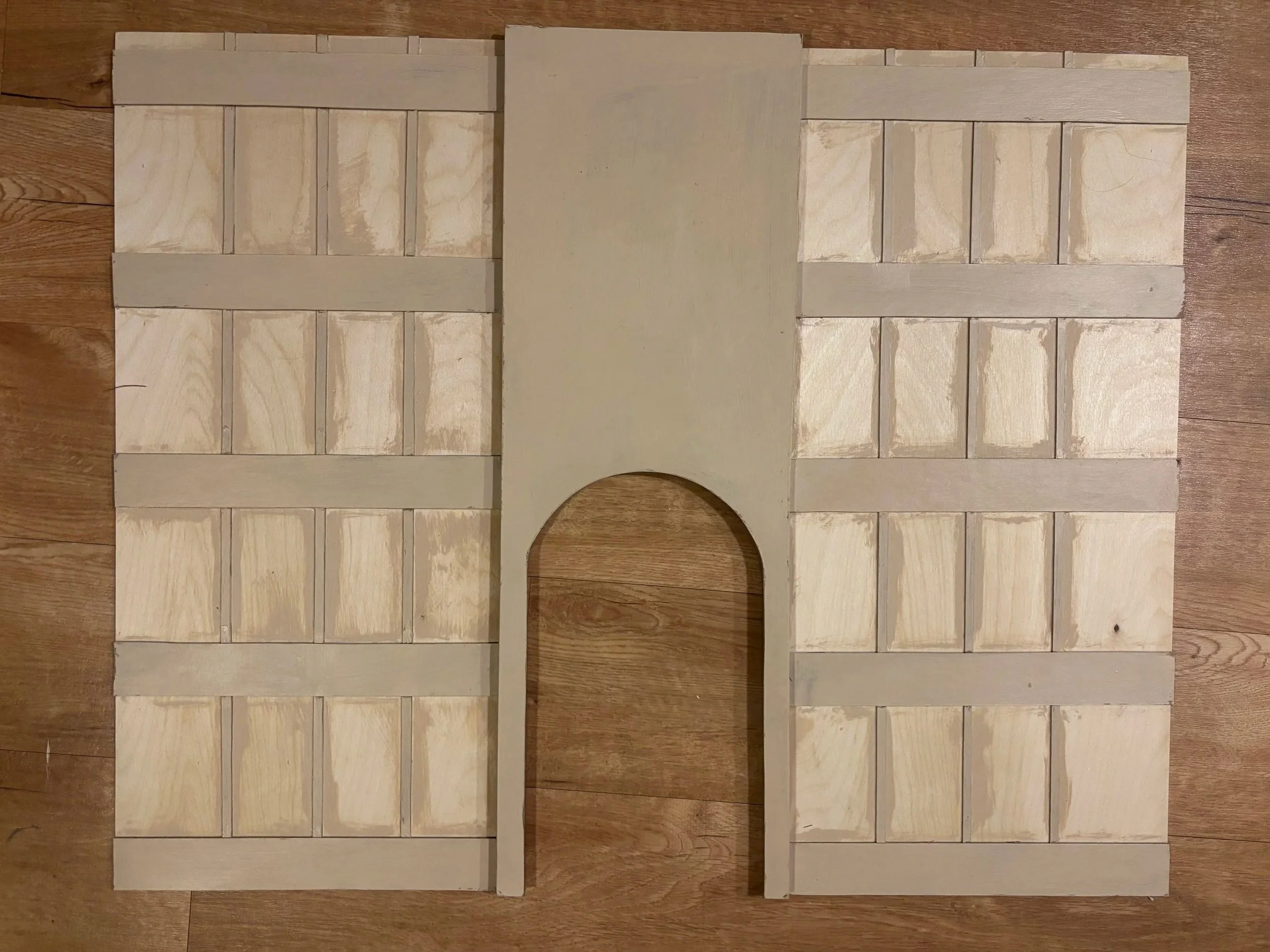 Evil inc. facade painting process