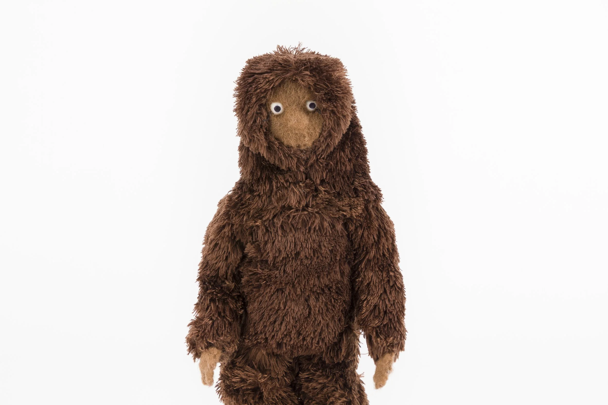 Ember- a female Bigfoot, the star of my BFA thesis film, "Displaced Embers"