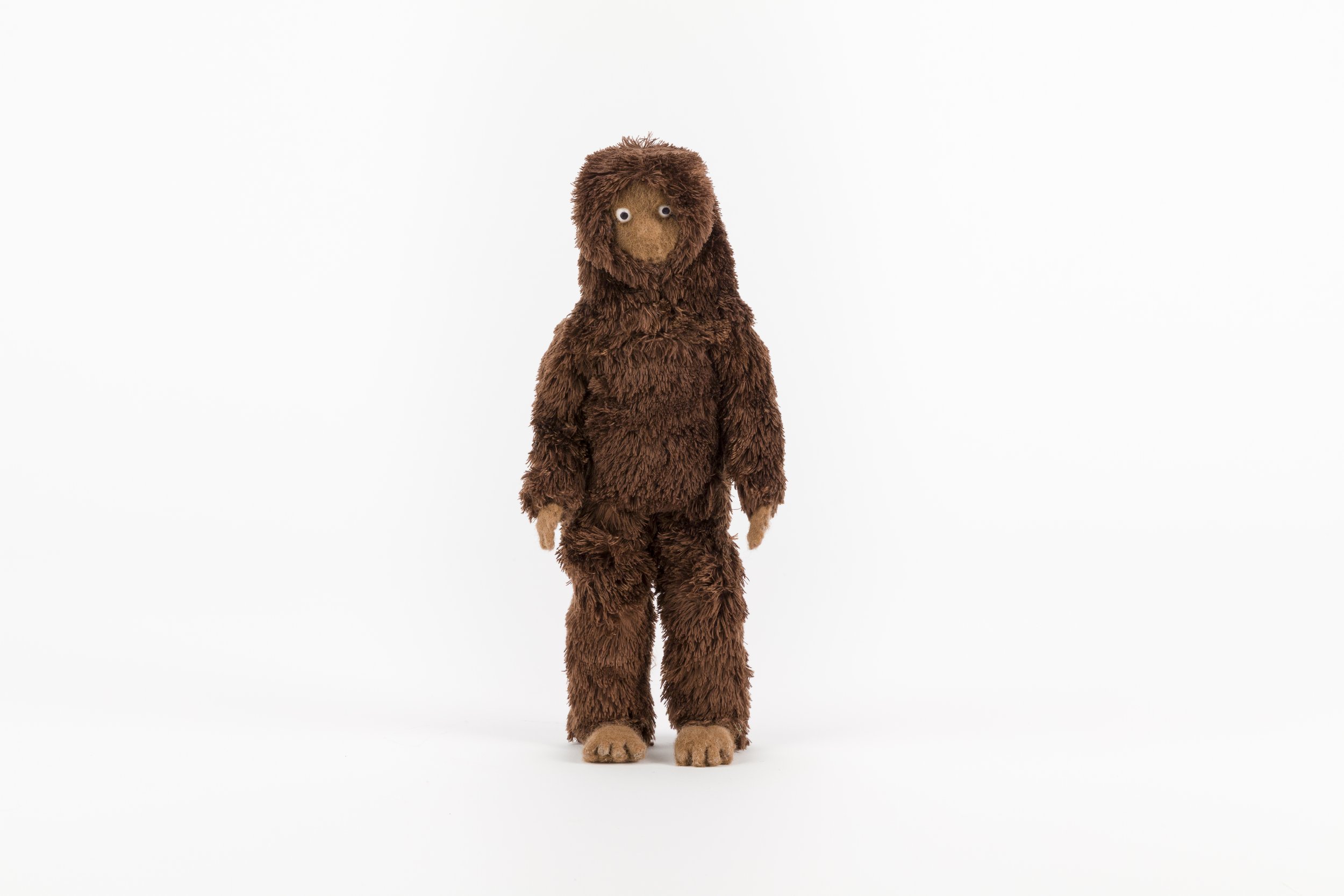 Ember- a female Bigfoot, the star of my BFA thesis film, "Displaced Embers"