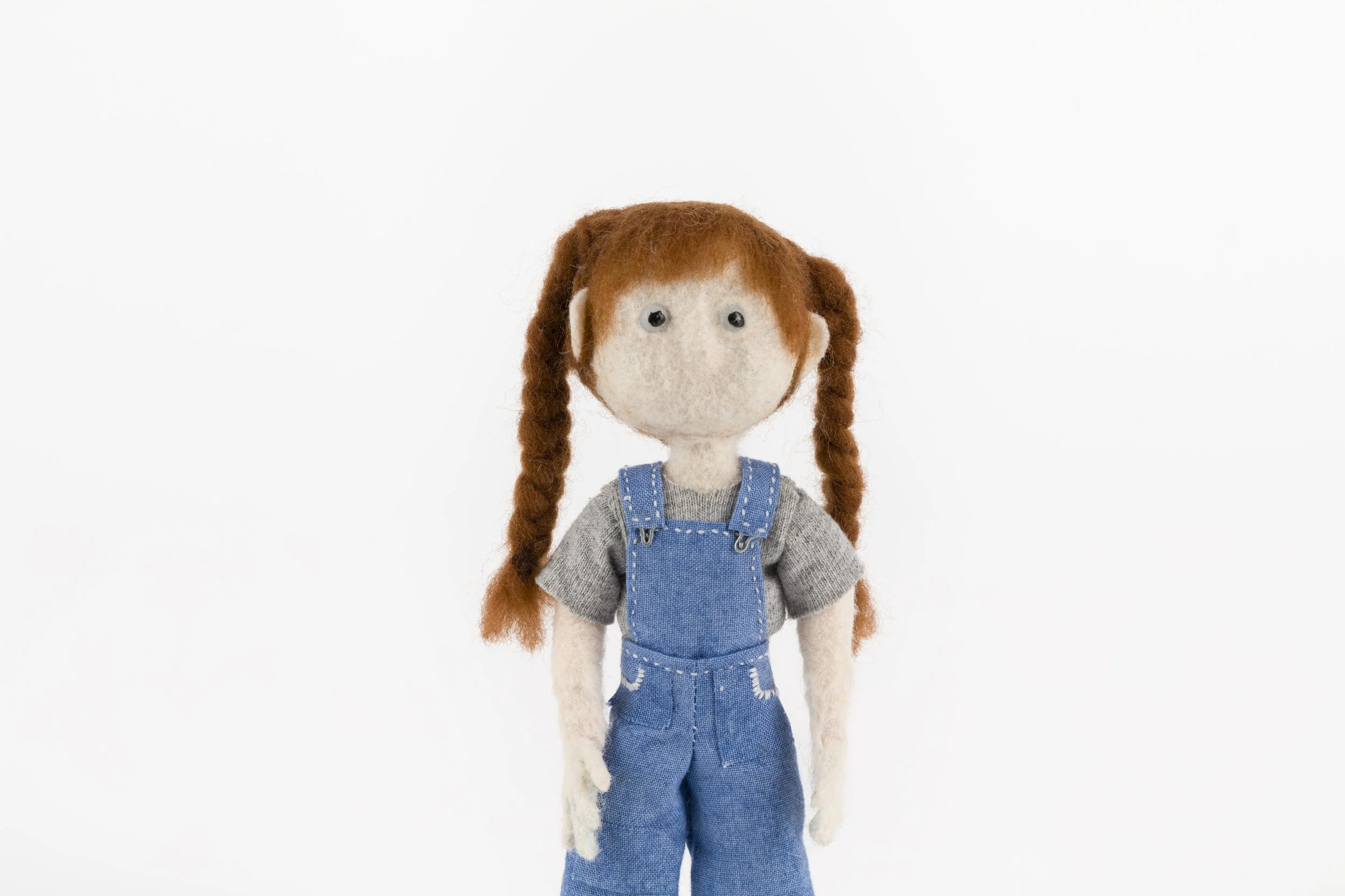 Rose- 2025

Aluminum wire, wool felt, cotton, wool roving, paper. Made with magnetic feet and felt facial expressions. 

7in x 2in x 1 1/2in