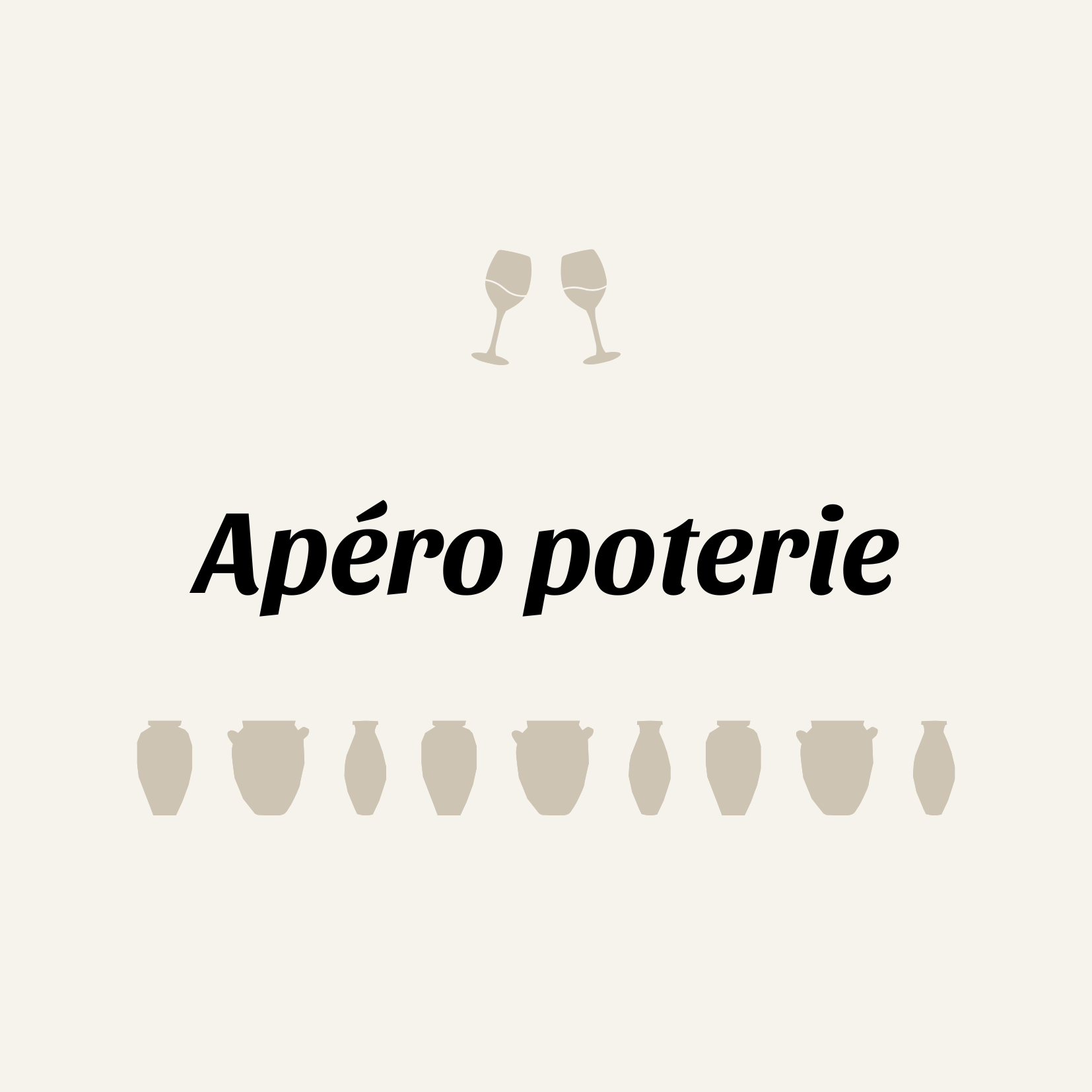 L'apéro poterie