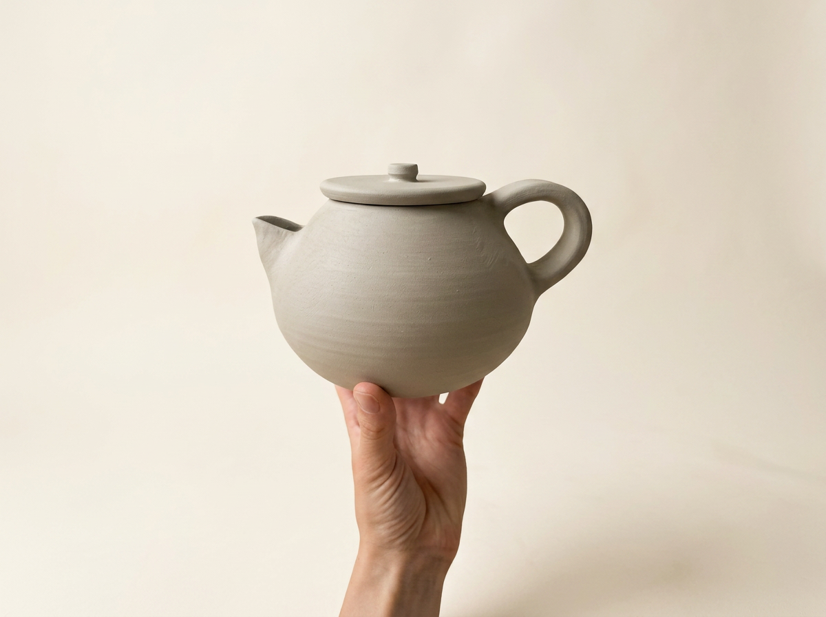 théière en grès