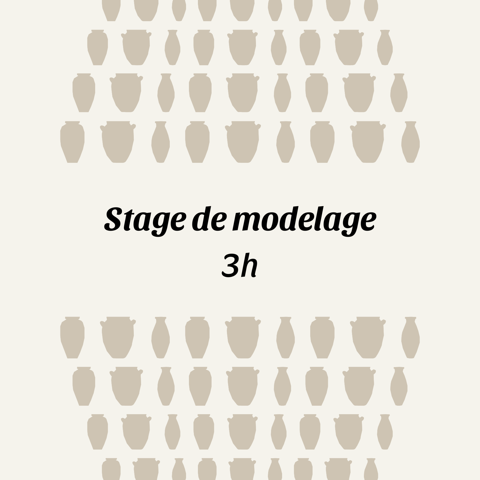 Stage de modelage : créer un vase au colombin
