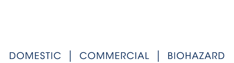 GKS Specialist Cleaning Services logo with services listed: Domestic, Commercial, Biohazard.
