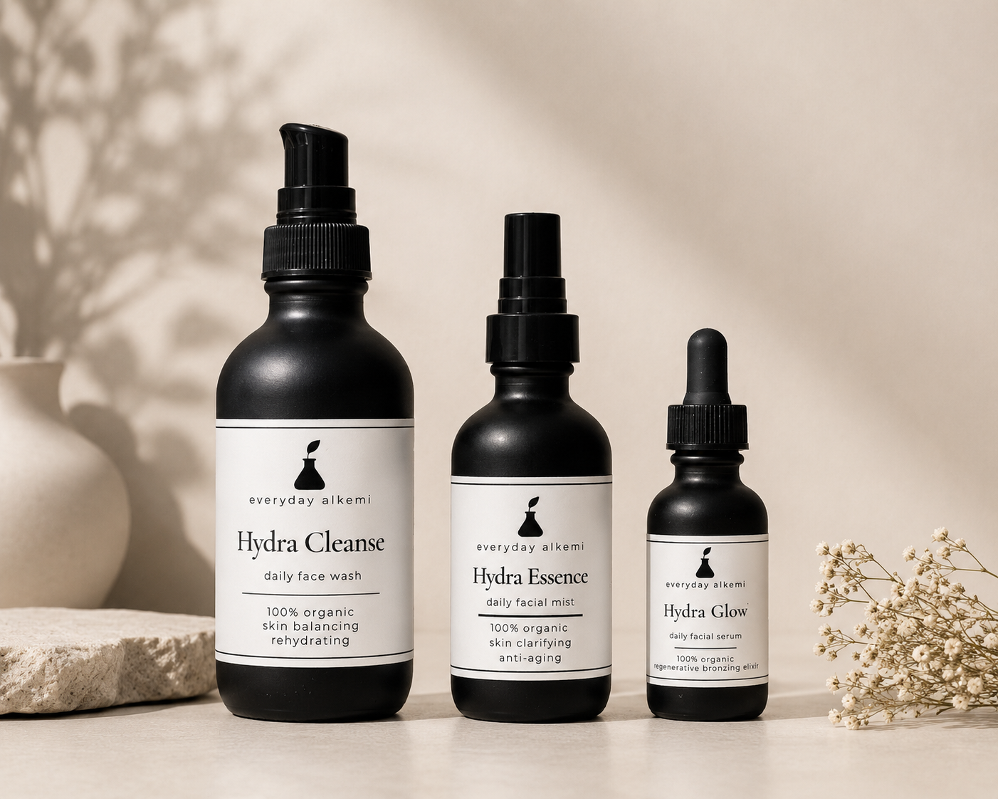 3-step Hydra Skincare Ritual