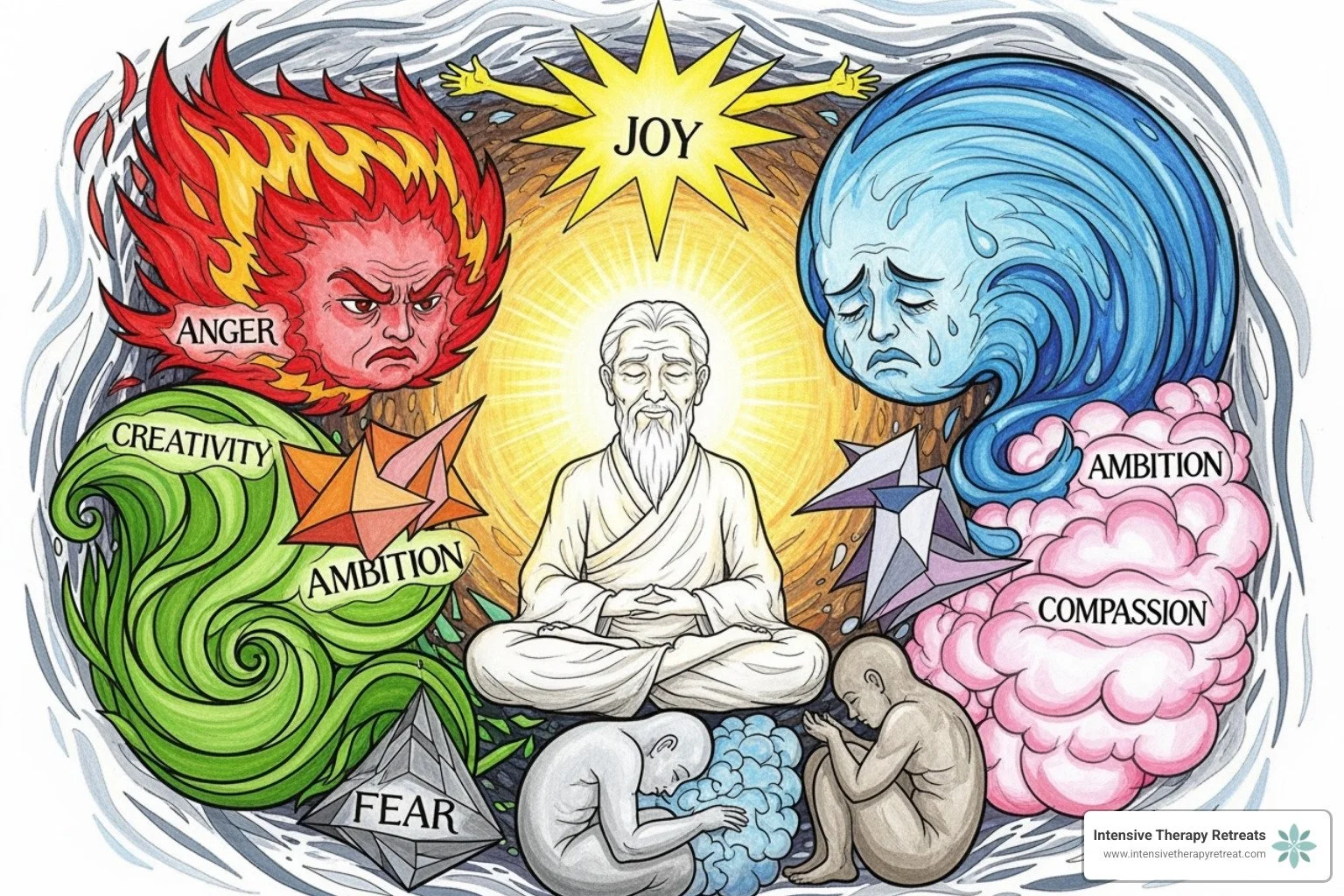 Part of you wants peace. Part of you is terrified. Brainspotting and parts work help your inner child, protector, anxiety, and firefighter parts finally feel heard.