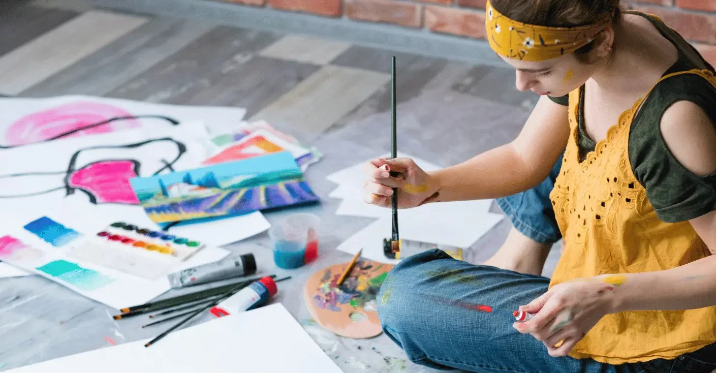 “Creative therapy techniques for anxiety, trauma, and emotional regulation.