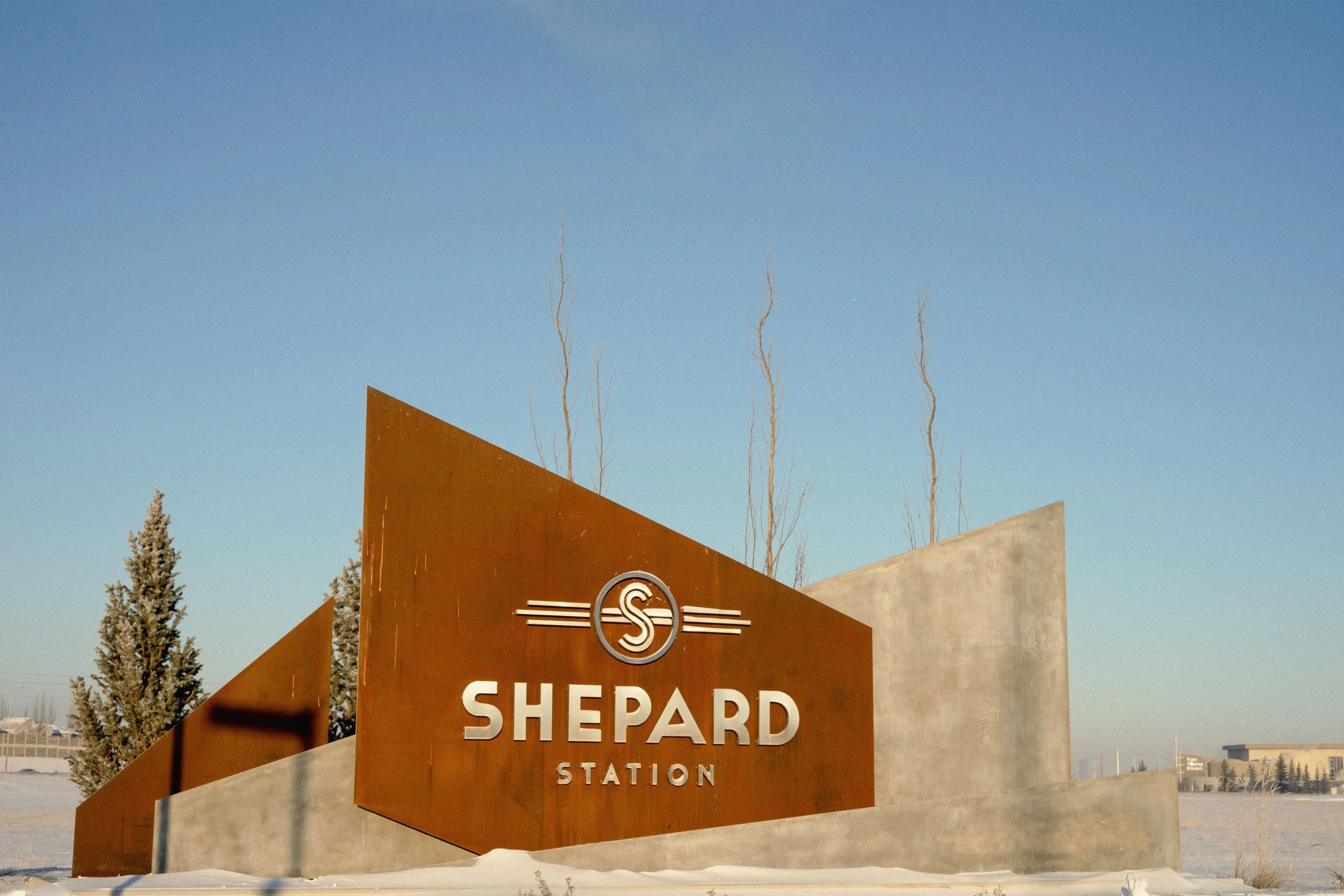 Shephard Station Sign