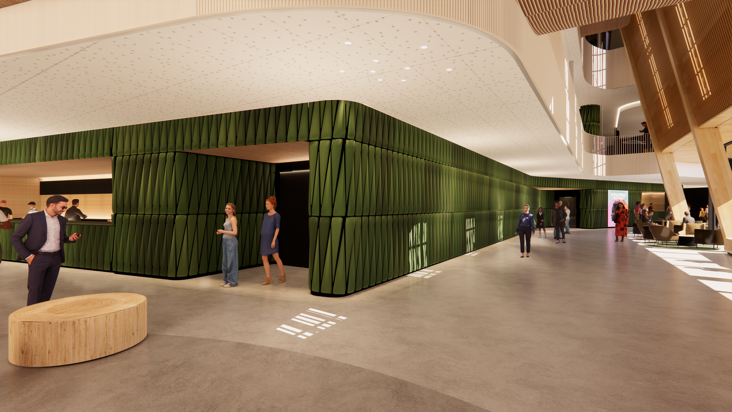 [IN PROGRESS] Arts Commons Quill Wall