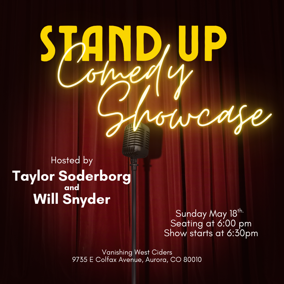 May Stand Up Comedy Showcase announcement