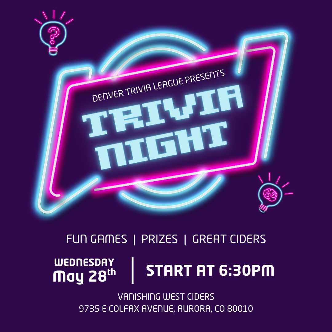 Trivia night graphic