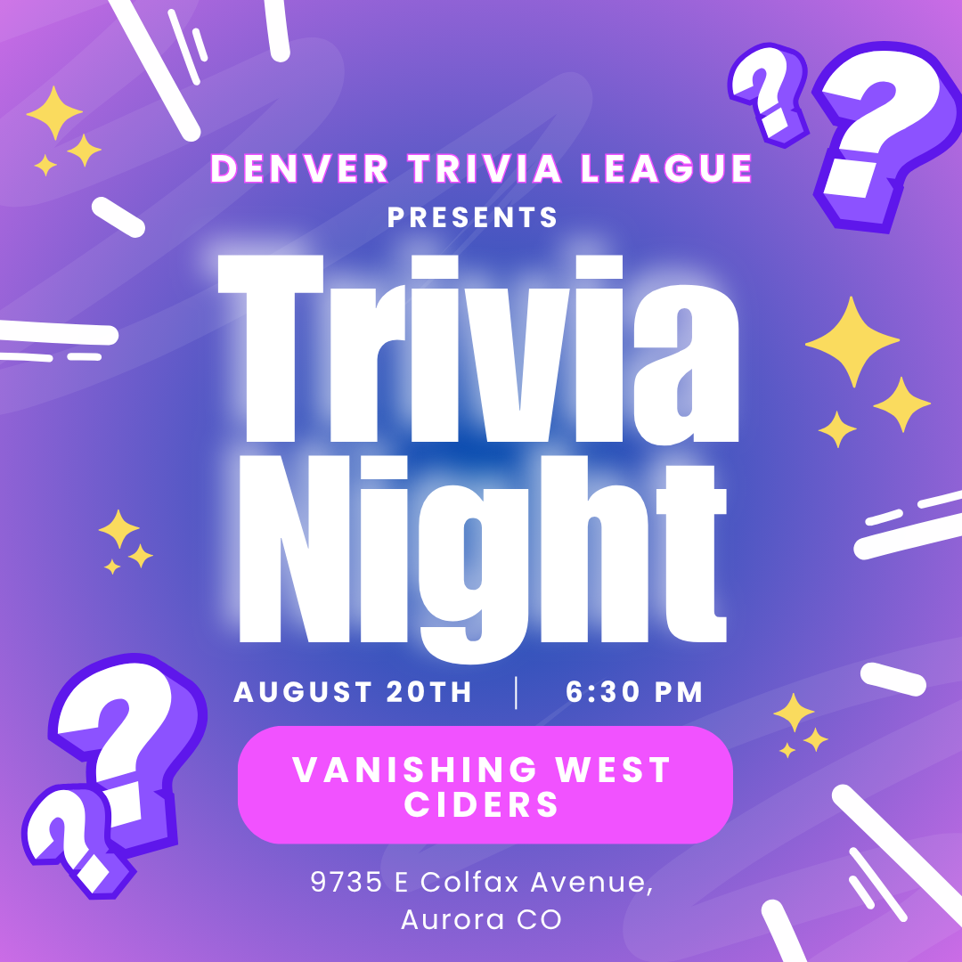Trivia Night (August 20, 2025)
