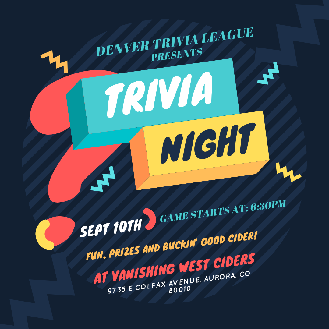 Trivia Night (September 10, 2025)