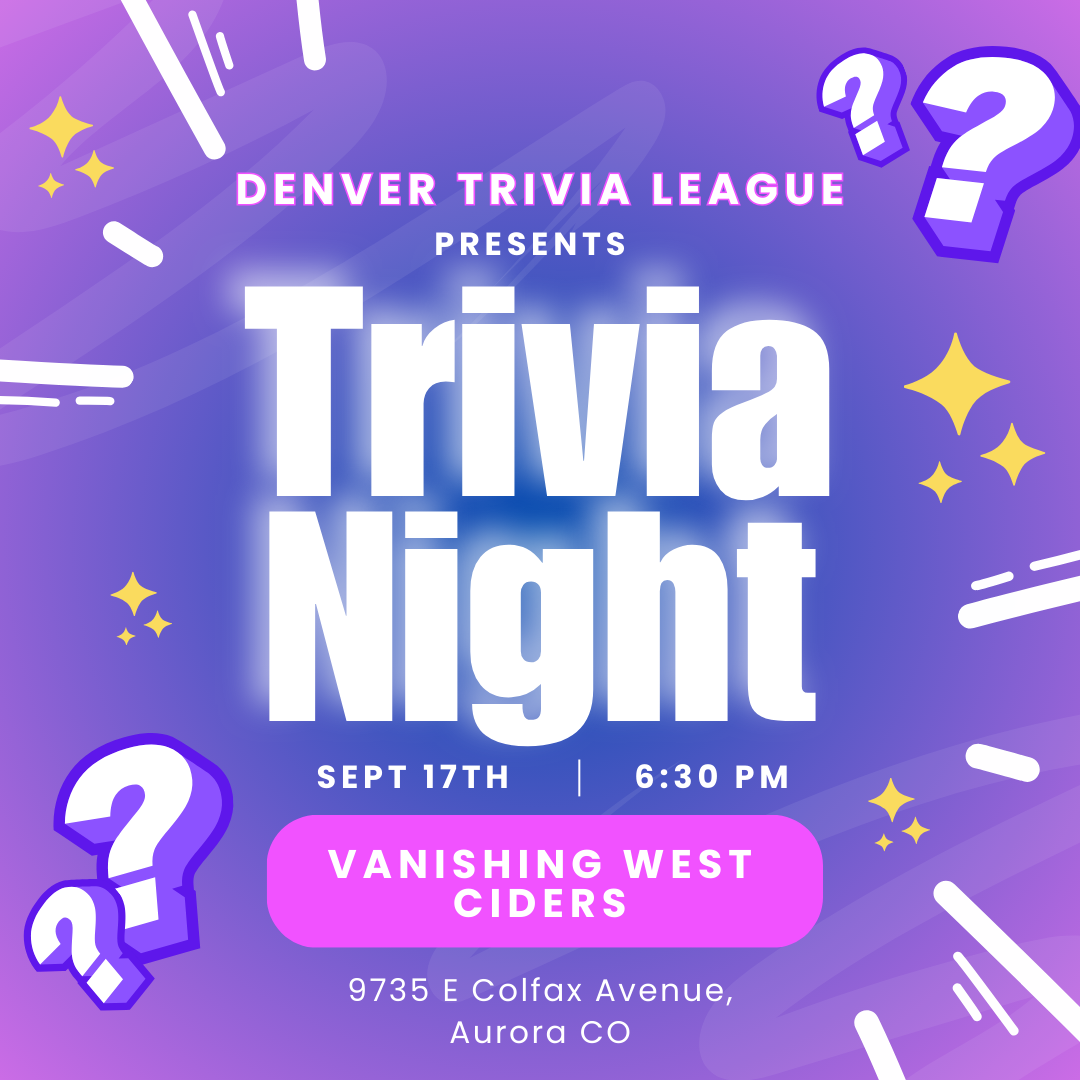 Trivia Night (September 17, 2025)
