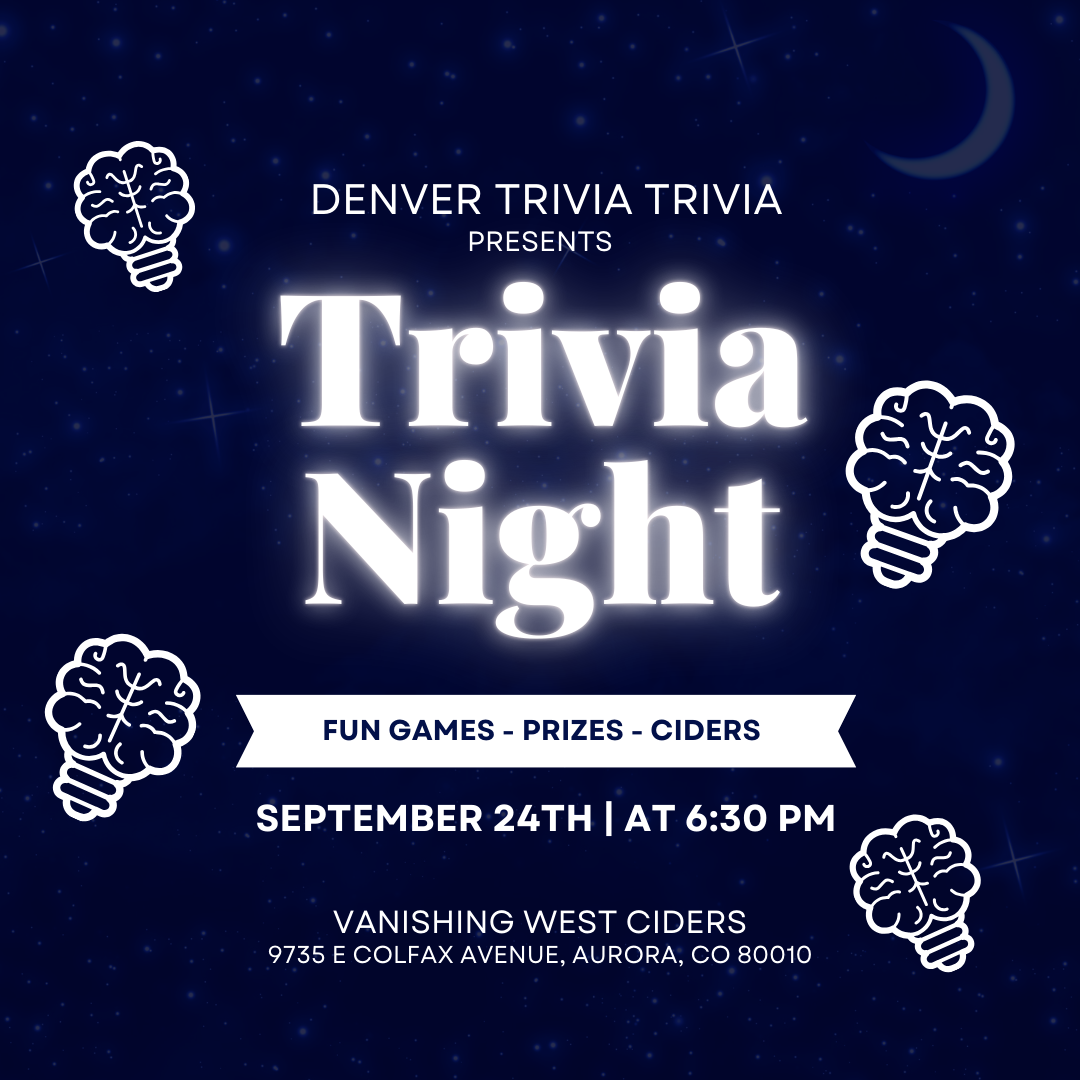 Trivia Night with Denver Trivia League (September 24, 2025)
