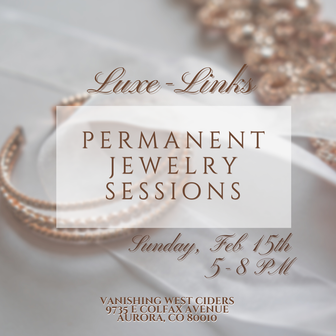Luxe-Links Permanent Jewelry Sessions (February 15, 2026)