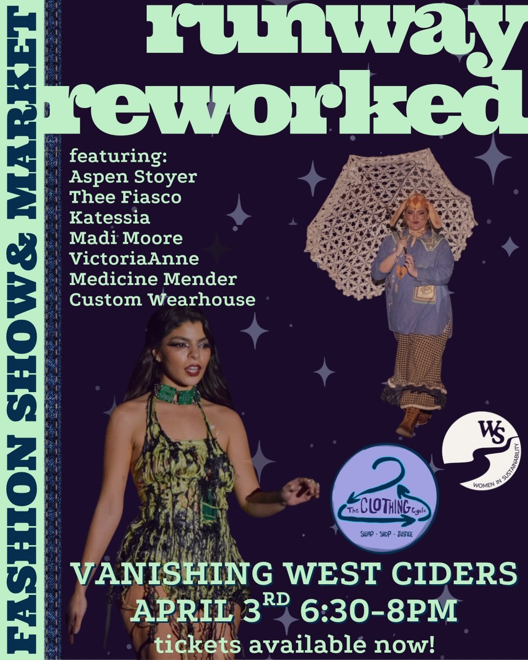 Runway Reworked: Upcycled Fashion Show + Market (April 3, 2026)