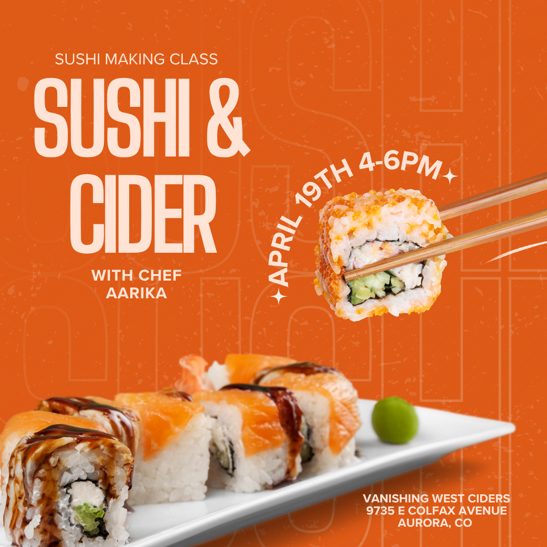 Sushi Making with Chef Aarika (April 19, 2026)